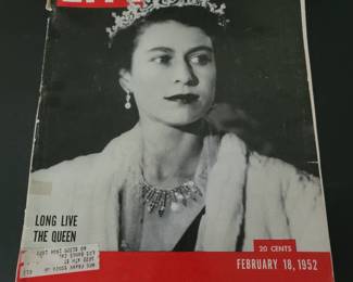 An example of Mags I have. This is Queen Eliz II in 1952 after her coronation