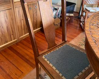 4 T-BACK CHAIRS