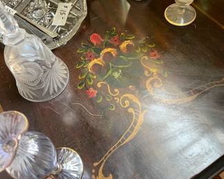 H. P. TOP of CONSOLE TABLE