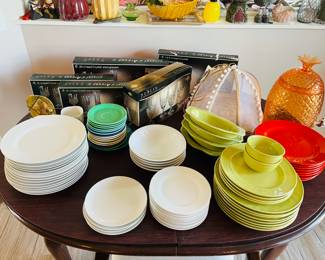 Crystal glassware sets