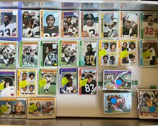 Vintage sports cards