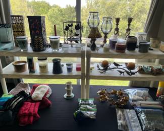 Candle sticks and holders