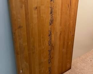 Butcher block board