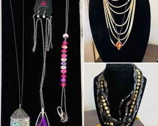 Statement and costume jewelry