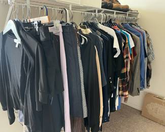 Men’s and women’s clothing