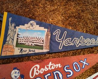 Yankees, red sox pennants