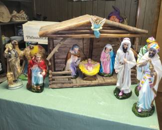 Lg nativity set
