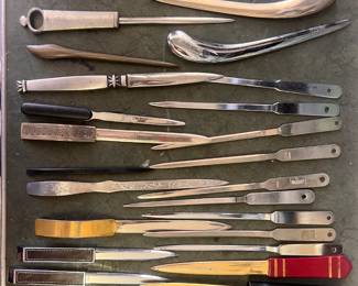 ASSORTED LETTER OPENERS