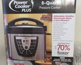 8-Quart Power Cooker Plus Pressure Cooker