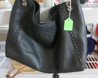 Tory Burch Black Hobo Purse/Handbag
