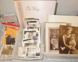 Vintage Photographs, Wedding Album