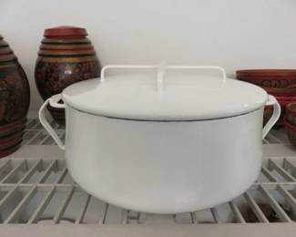 Dansk Kobenstyle White Enamel JHQ Dutch Oven
