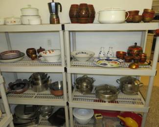 Pots/Pans, Serving Dishes