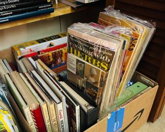 A VARIETY OF VINTAGE COOKBOOKS  ((COOKBOOK COLLECTER))