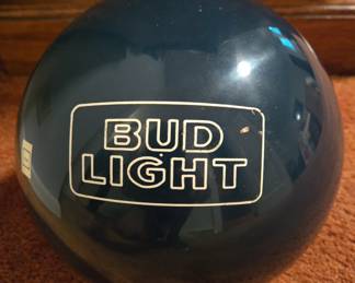 Brunswick Bud Light 16# bowling ball (never drilled)