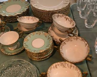 Partial set of Royal Crown Derby “Vine”