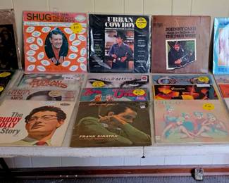 Lots of great vinyl priced  $5 to $20. 10% off Saturday. 20% off on Sunday
