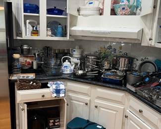 Cookware, misc kitchen