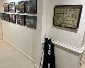 Framed photos 