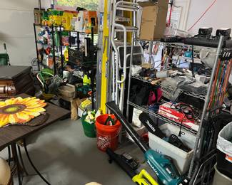 Misc lawn, ladders, blowers, misc 