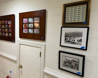 Framed photos