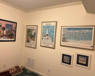 Framed posters