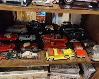 so many die cast cars!