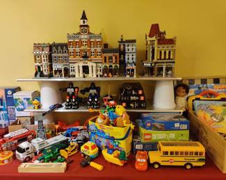 Vintage Legos and toys