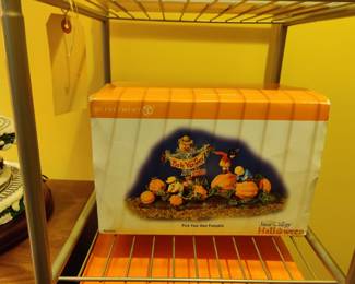 Dept 56 Pick your own pumpkin set