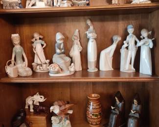 Bing &Grondahl , llardro and other collectibles