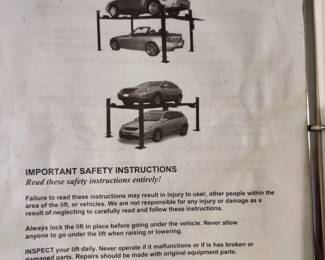 Details on the auto lift