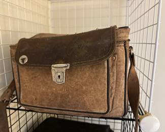 Vintage camera bag