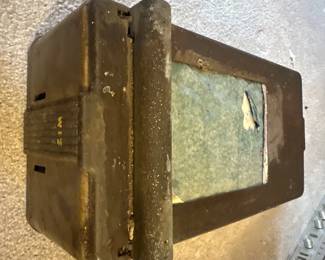 Vintage portable receipt invoice maker register