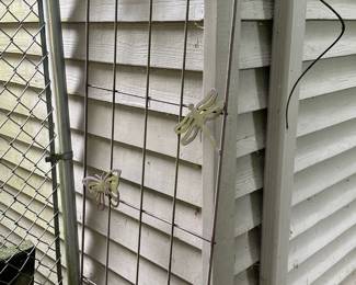Metal trellis