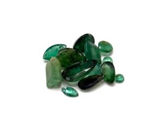 5.17 Carat Emerald Gemstones