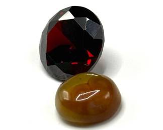47 Carat Garnet & Agate? Gemstones