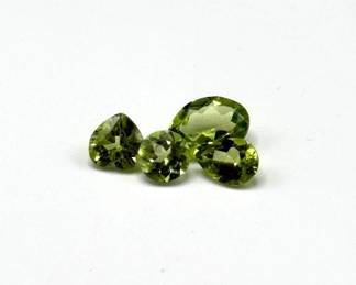 3.65 Carat Peridot Gemstones