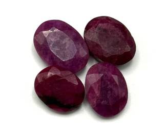 25.05 Carats of Ruby Gemstones