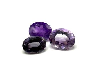 9.13 Carat Amethyst Gemstones
