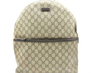 Gucci GG Supreme Monogram Backpack