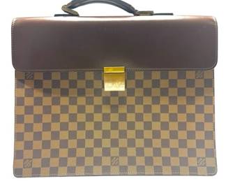 Louis Vuitton Damier Ebene Serviette Conseiller Briefcase