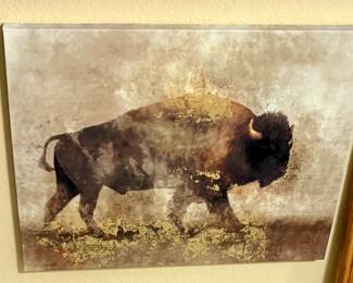 Peaceful Bison.