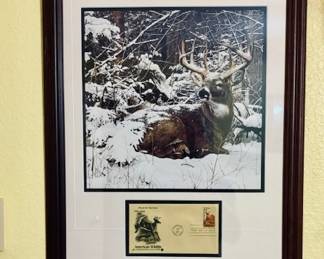 "Winter Stag" by Bob Travers