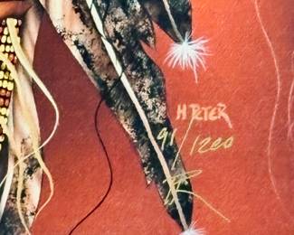 For Better or Worse" Henri Peter on Canvas. Signed/Numbered