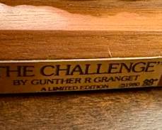 "The Challenge" Bronze Silver Horses by Gunther Granget 1980 Limited Edition 