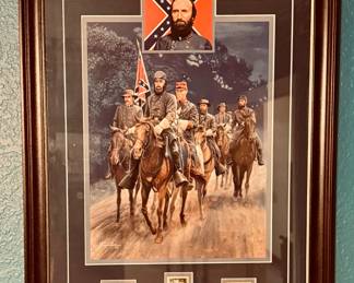 Postal Commemorative Society GENERAL STONEWALL JACKSON Mort Kunstler PRINT