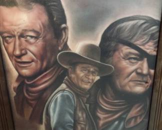 John Wayne Painting by Artist Debra Colburn Rouen