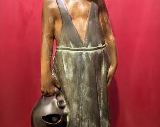 Vincenzo Aurisicchio (Italian, 1855–1926) “Bambino” sculpture 39” H