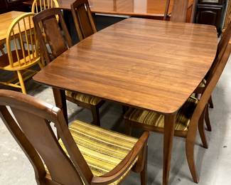 mid century dining room set is at another location