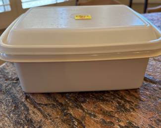 Tupperware ice cream keeper
